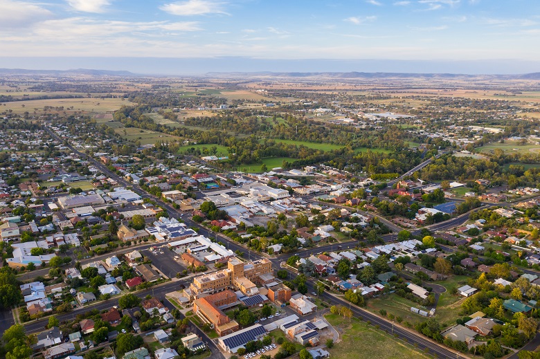 Cowra - Rural town in the central West on New South Wales - Australia